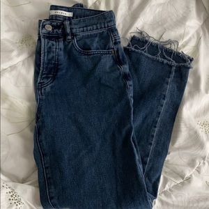 PacSun high rise straight jeans